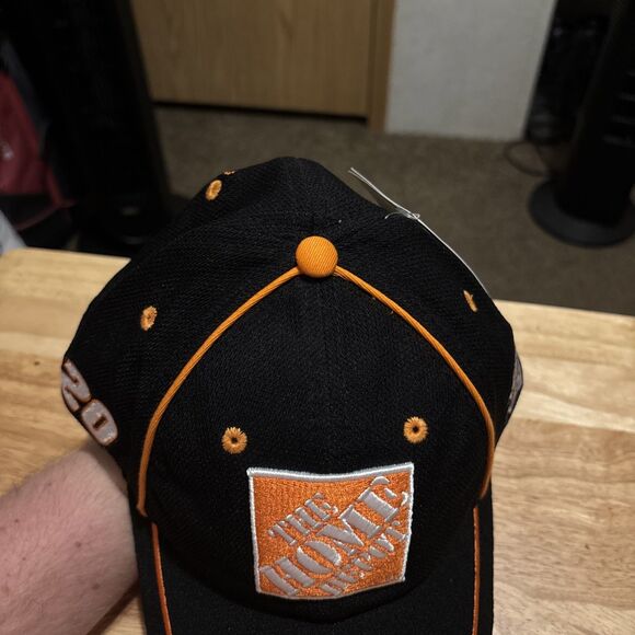 Home Depot Tony Stewart 2011 Official Pit Crew Hat Cap 20 Years Joe Gibbs Racing - Picture 9 of 9